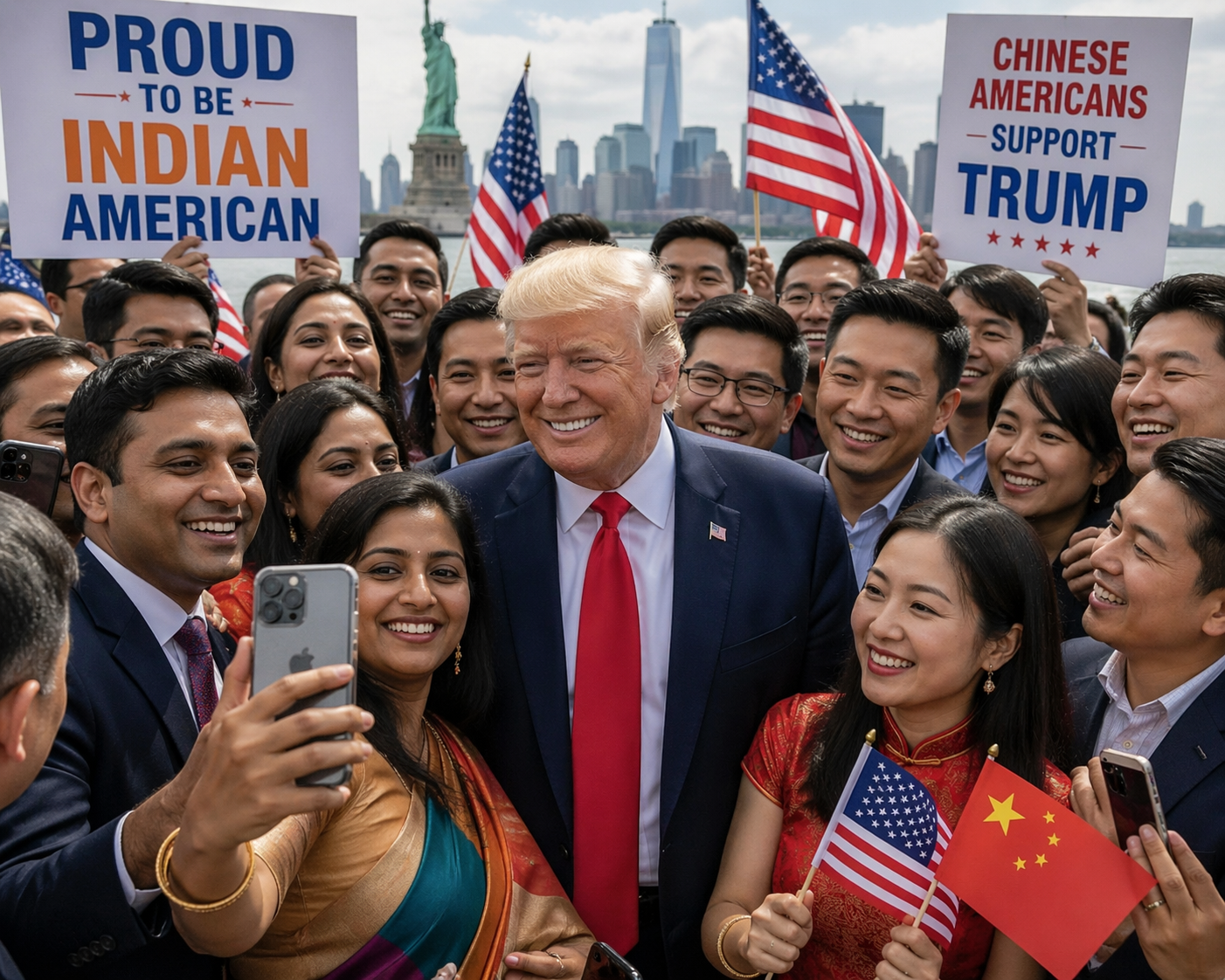Donald Trump, AI generated