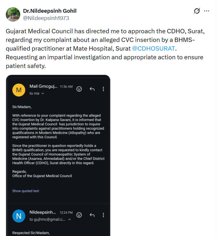 She is not medically qualified to conduct the treatment she depicts in ...